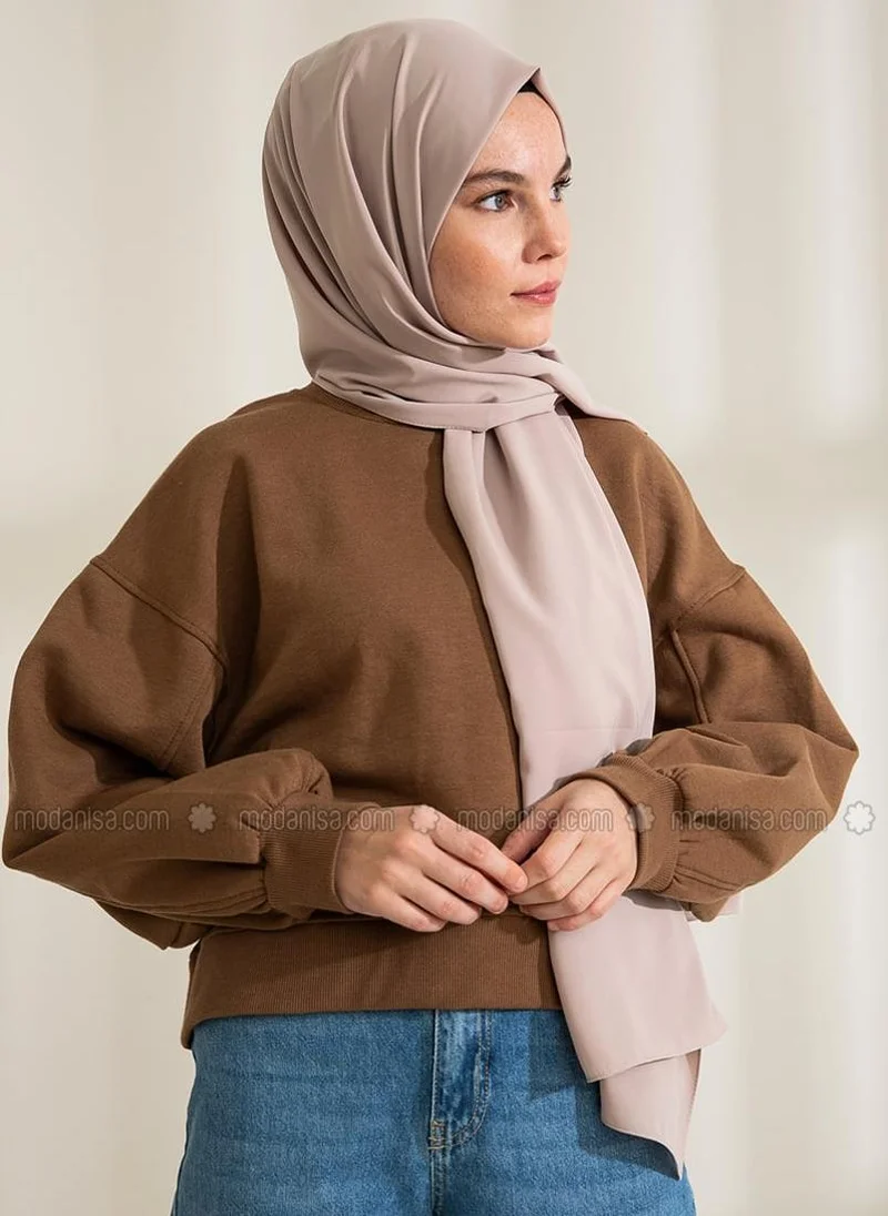 بيور سكارفس Cream - Plain - Shawl - Pure Scarfs