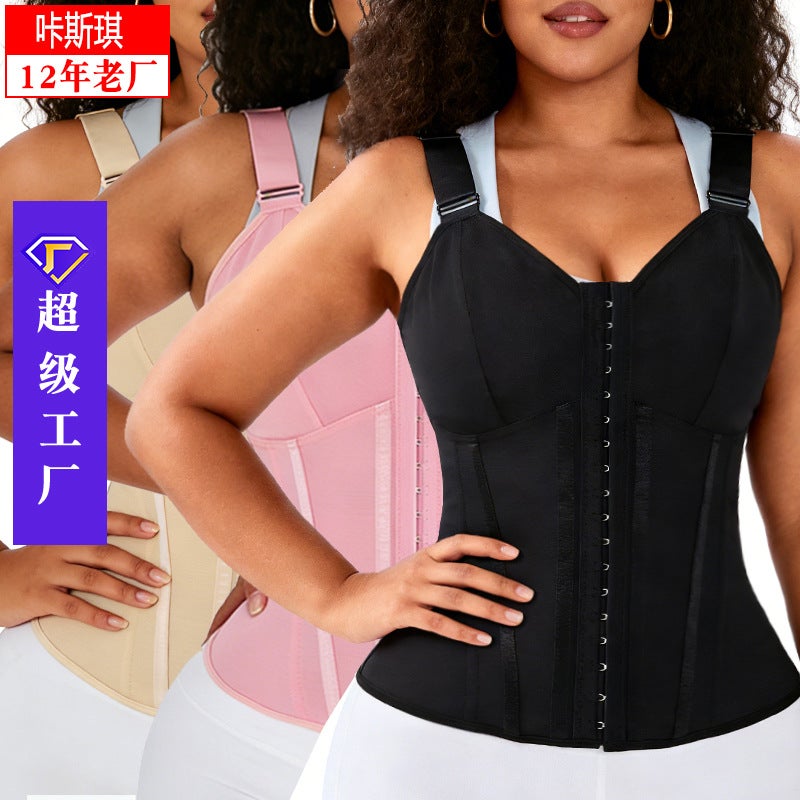 13-Bone Bodyshaper Enhanced Version Shapewear Bodysuit Tight-Fitting Sports Strong Tummy Control Shapewear - Image 2