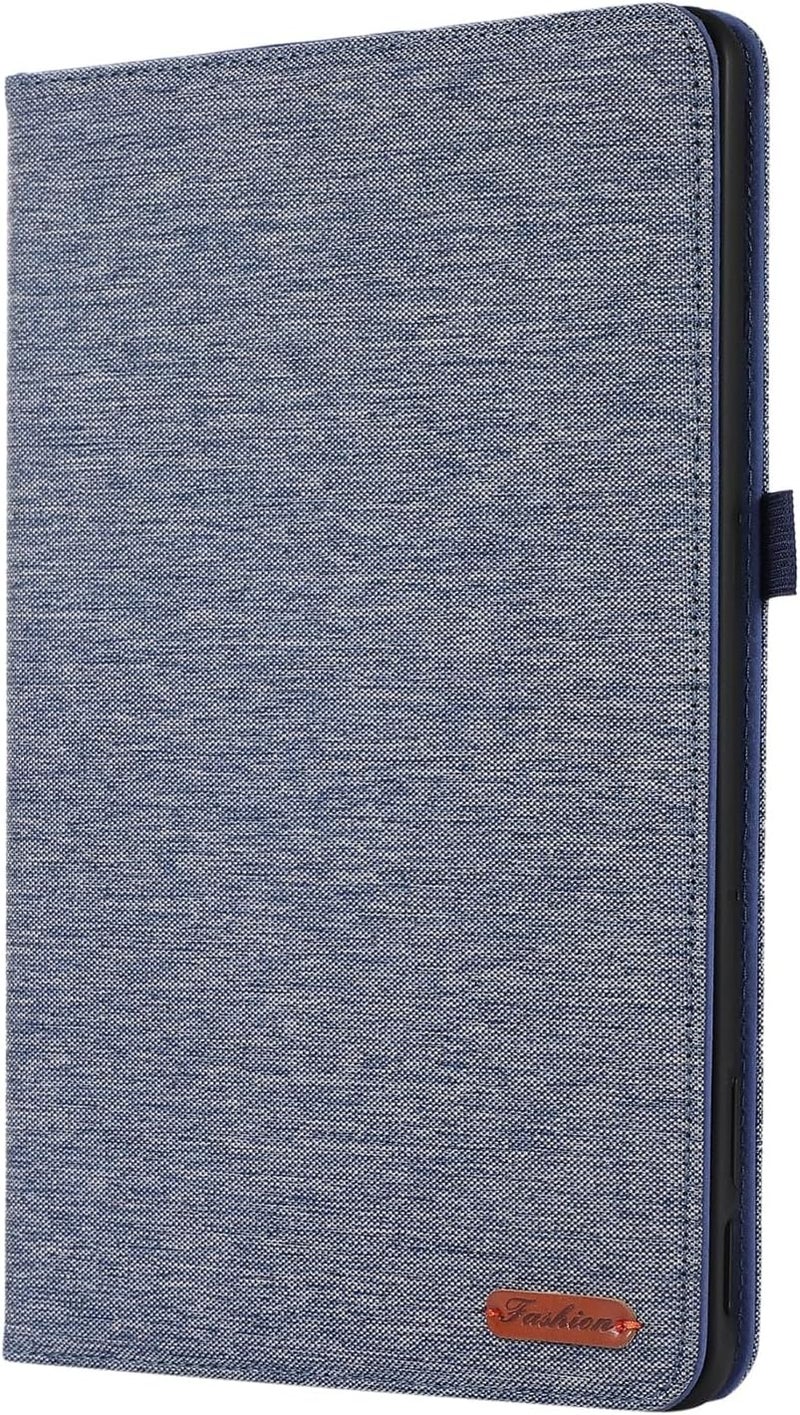 for Google Pixel Tablet Case 11 inch 2023 Released, Flip Fold Stand Case Protective Fabric Print Cover with Card Slots(Blue) - Image 2