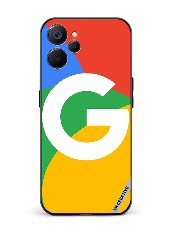 VR CREATIVE Protective Case Cover For Realme 10 5G Google Logo Design Multicolour - Image 1