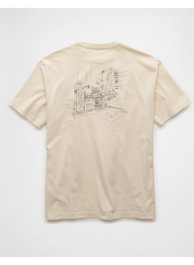 American Eagle AE Logo Graphic T-Shirt - Image 2