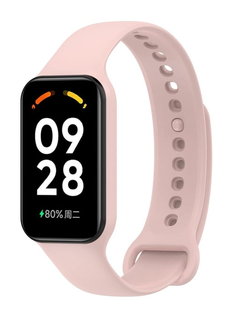 for Xiaomi Redmi Smart Band 2 Wrist Strap Replacement Silicone Sport Watch Band, PINK - Image 2