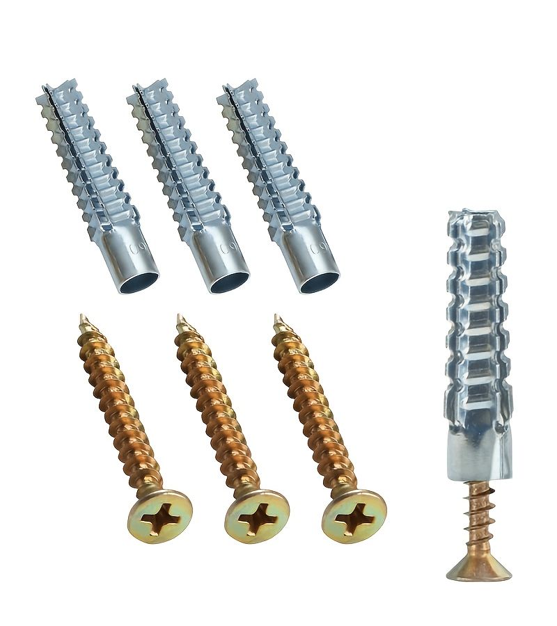 60 Pcs M8 Heavy Duty Expansion Anchor Bolts Galvanized Kit For Shelf And Equipment Install - Image 5