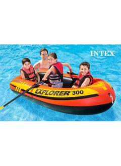 INTEX Inflatable Explorer 300 Boat  - Image 3