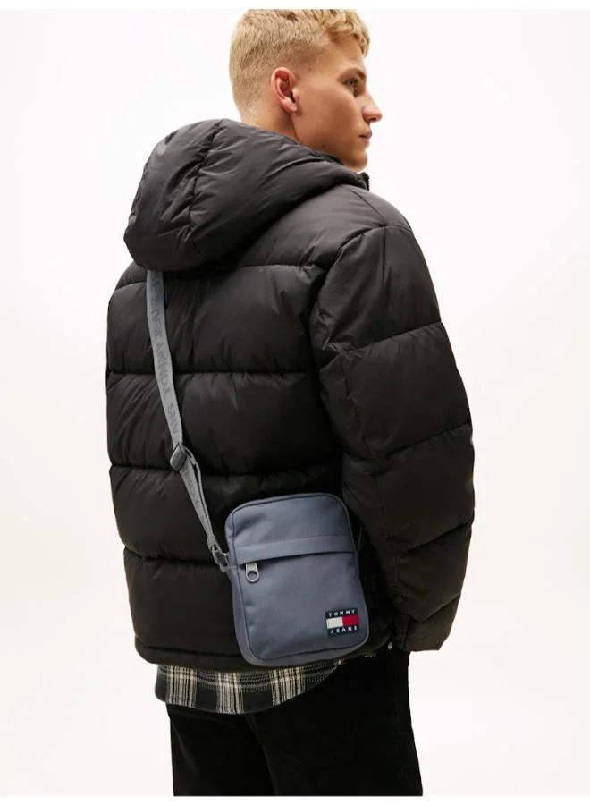 TOMMY HILFIGER Essential Repeat Logo Crossbody Reporter Bag