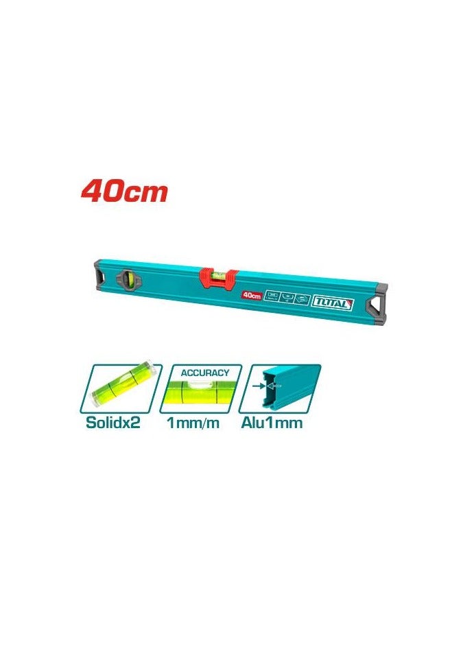 Total TMT24036 40cm Aluminum 2-Eye Water Level