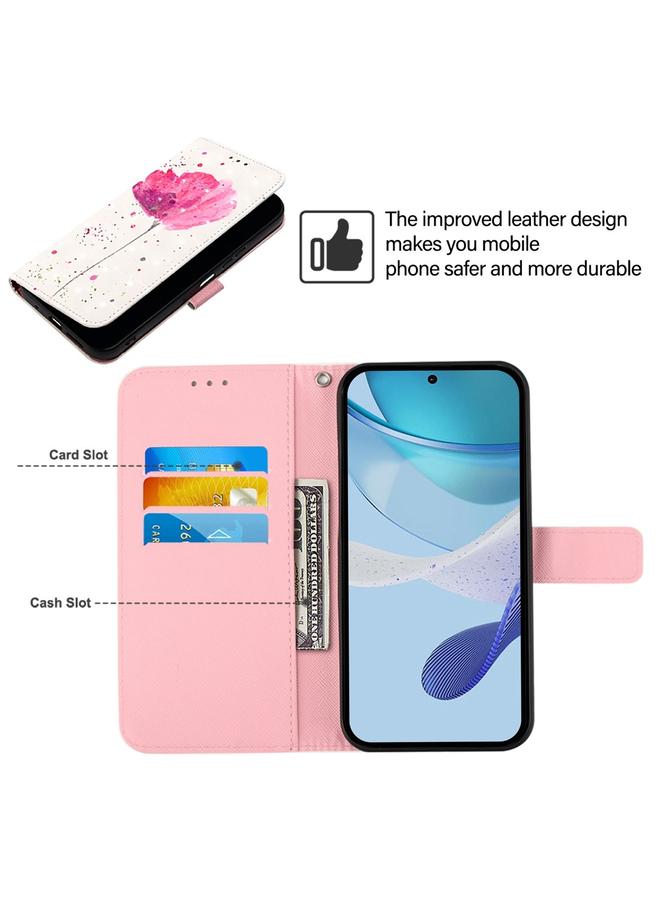 اس-توب جراب لهاتف Huawei Enjoy 50 4G / Nova Y70 Plus جراب هاتف جلدي قابل للطي أفقيًا برسومات ثلاثية الأبعاد - Image 4