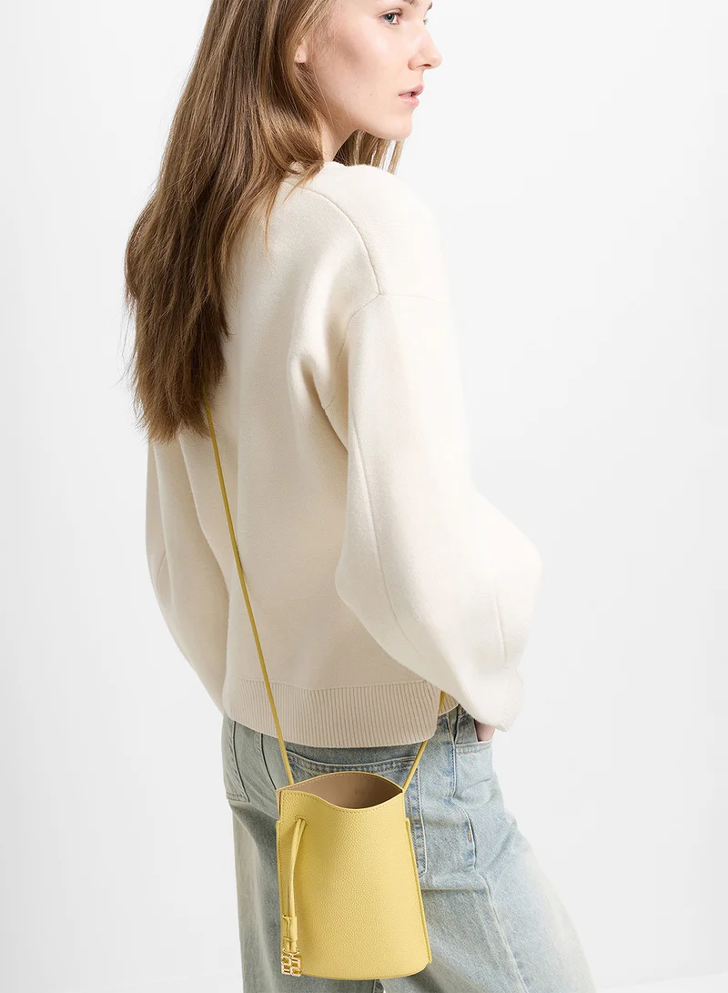فرنش كونكشن Women Yellow Alden Mini Bag