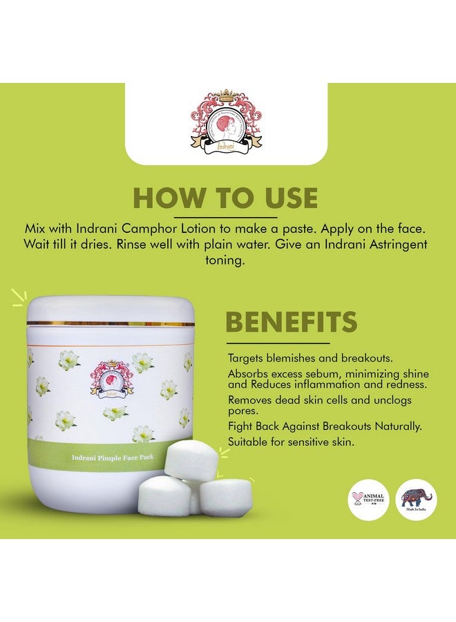 إندراني كوزميتكس ماسك الوجه للبثور من إندراني للنساء يحمي البشرة من البثور 1 كجم - Image 5