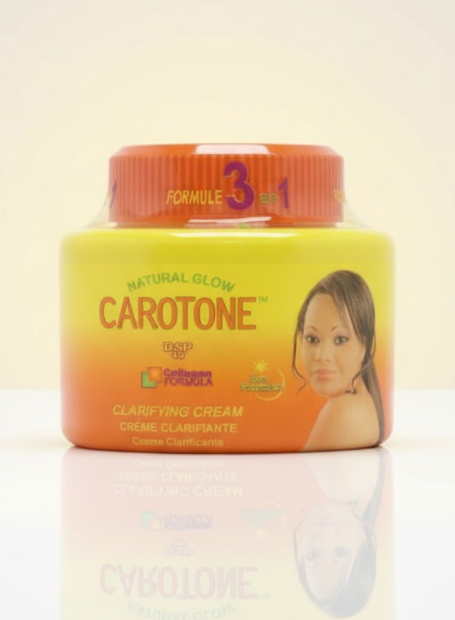 Natural Glow Clarifying Cream 300 ml Brightening Moisturizing Skin Tone Correcting Dark Spot Care