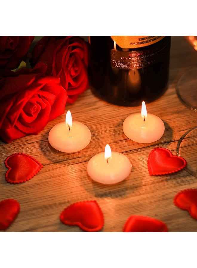 ishua 20 Pcs Floating Candles Centerpieces, 1.5 Inch Unscented Floating Candles Small Decoration for Valentine's Day, Thanksgiving, Wedding, Holiday, Parties and Home Decor - Image 2