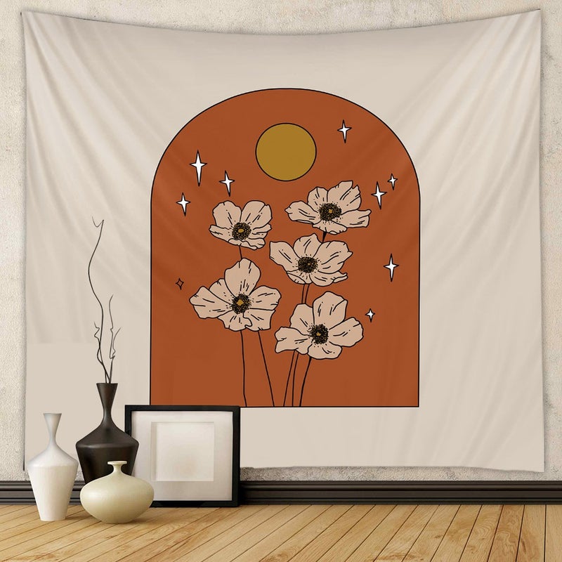 Room decoration wall covering ins wind hanging cloth Cross-border home Bohemian tapestry B B decoration stall hanging cloth