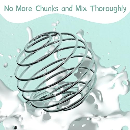 KASBEE Shaker Balls, 6PCS 304 Stainless Steel Mixing Balls for Protein Shakes Formula, Blending Balls for Mixer Bottles - Image 3