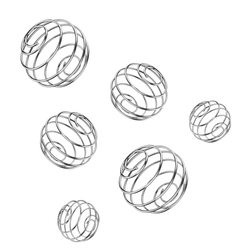KASBEE Shaker Balls, 6PCS 304 Stainless Steel Mixing Balls for Protein Shakes Formula, Blending Balls for Mixer Bottles - Image 1