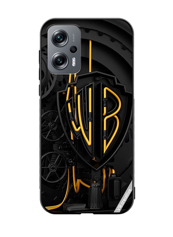 Protective Case Cover For Xiaomi Redmi K50i Warner Bros Logo Design Multicolour