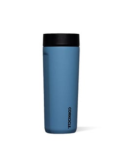 CORKCICLE Commuter Cup Insulated Stainless Steel Leak Proof Travel Coffee Mug Keeps Beverages Cold For 9 Hours And Hot For 3 Hours, River, 17 Oz  - Image 1