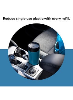 CORKCICLE Commuter Cup Insulated Stainless Steel Leak Proof Travel Coffee Mug Keeps Beverages Cold For 9 Hours And Hot For 3 Hours, River, 17 Oz  - Image 5