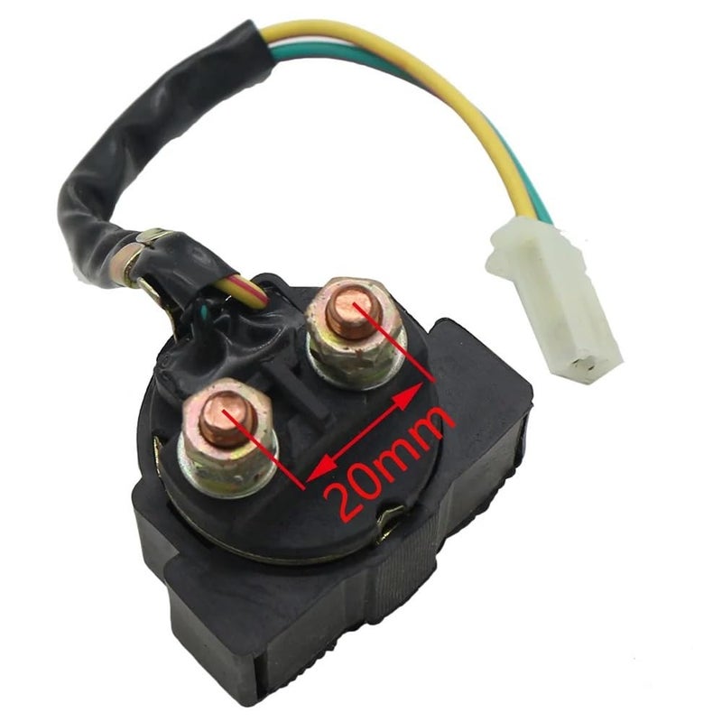 ريلاي تشغيل الدراجة النارية JH70 لـ CG125 CB125T GY6125 DY100 مفتاح المغناطيس - Image 5
