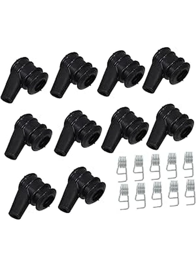 10pcs High Pressure Engine Cap For Spark Plug Boot Chainsaw Terminal Kit - Image 1