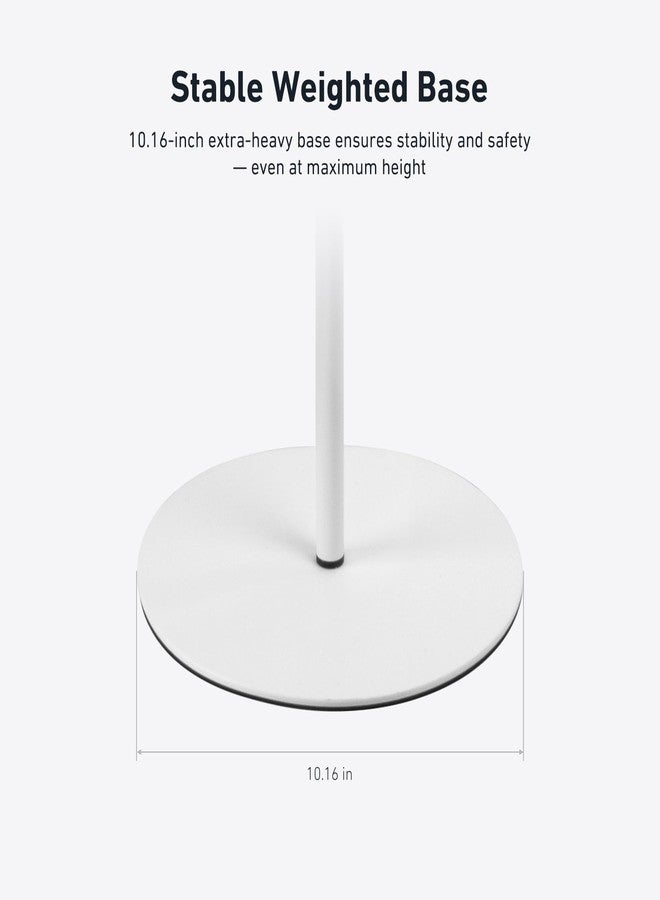 Holicfun Adjustable Floor Stand for HelloBaby HB50, HB6550, HB6558, HB65, HB66 & HB248 Baby Monitor, 52.7566.93 in Height, Flexible Gooseneck, Weighted Stable Base - Image 4