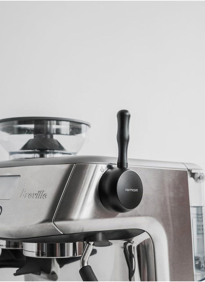 Normcore - Snap-On Magnets Steam Lever V2 - Disassembly-Free Steam Lever Fit Breville Sage Barista Pro BES878BSS Espresso Machines - Anodized Aluminum with 8 Neodymium Magnets - Image 1
