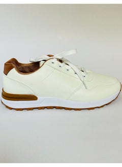 white sport shoes for men