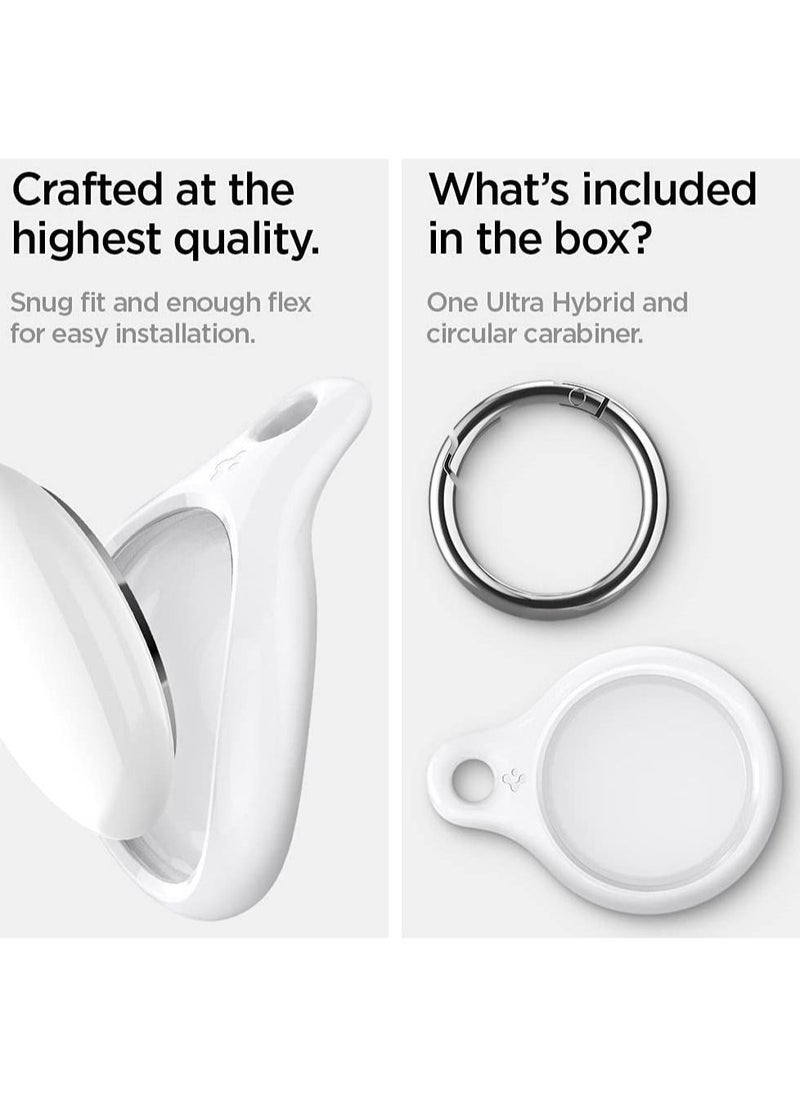 Spigen Ultra Hybrid with Keychain Ring designed for Apple AirTag case cover Airtags Holder  - Image 2