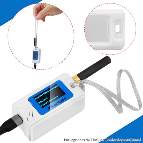 MakerHawk 2 Pack Protective Case for ESP32 LoRa V3 Development Board Antenna OLED Display with Type C and Copper Tube Antenna Interface (Upgraded) - Image 2