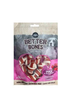 Zeus Better Bones Duck & Cranberry Soft Treat For Dogs - 219 Gm - 10 Pcs  - Image 1