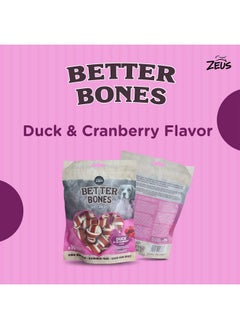 Zeus Better Bones Duck & Cranberry Soft Treat For Dogs - 219 Gm - 10 Pcs  - Image 2