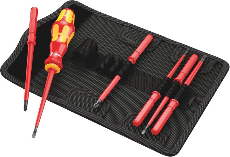 WERA Kraftform Kompakt VDE 7 Universal Screwdriver Set - 7 Pieces - Image 1