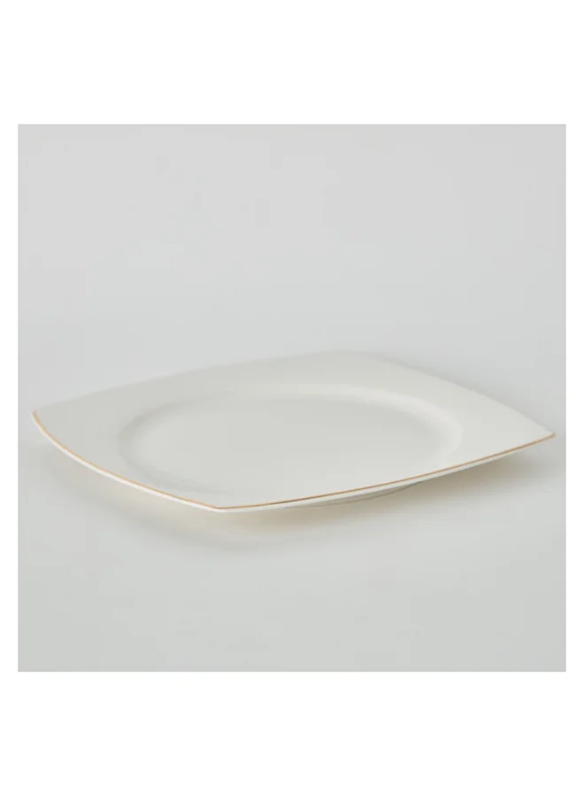 Home Box Peace Square Dinner Plate 33 x 2 x 33 cm