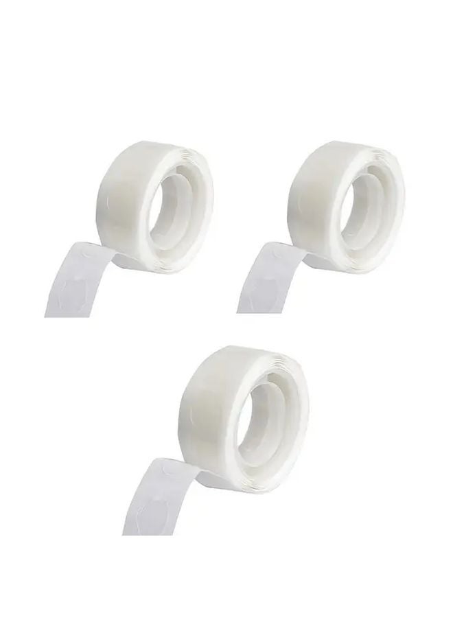 300pcs 3 Rolls Nano Traceless Removable Dot Glue For Balloon Filling Pearl Flower Art - Image 1