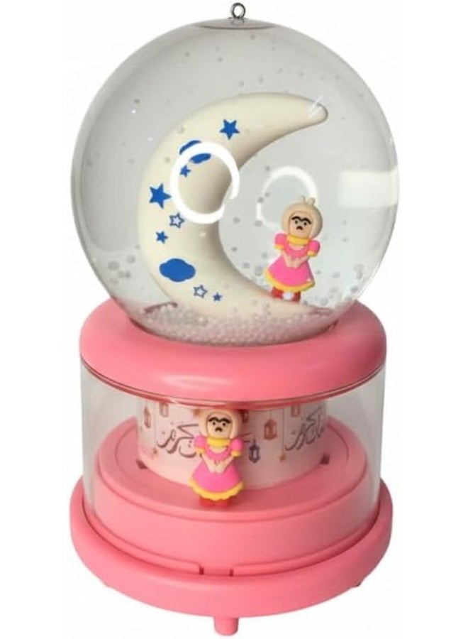 Ramadan Crystal with Boogy and Tamtam - Rotates 360 degrees with a rotating mechanism - Can be used as a lampshade - Unique Ramadan decoration - Image 3