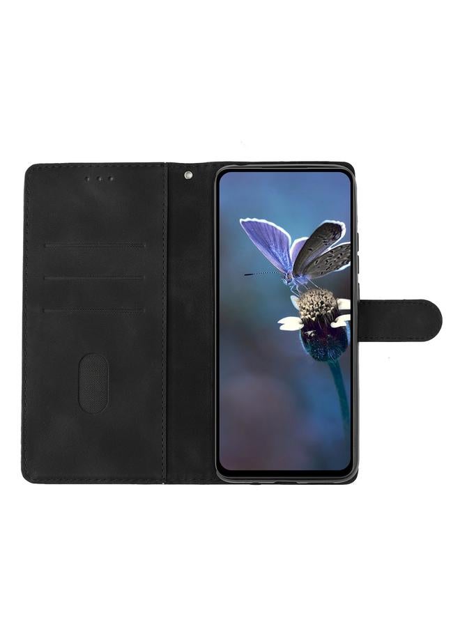 اس-توب جراب لهاتف OPPO Reno8 Lite 5G / Reno7 Z جراب هاتف جلدي بنقشة زهور وفراشة - Image 4