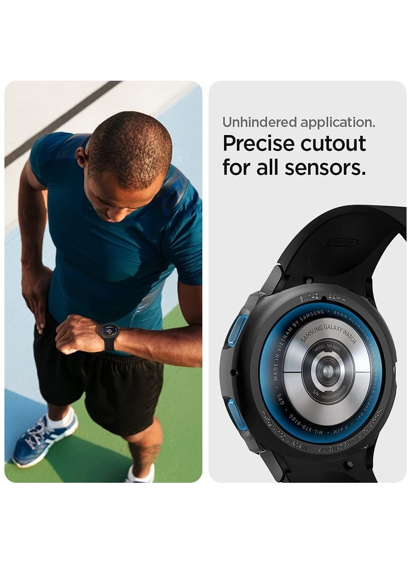 Spigen Liquid Air Armor designed for Samsung Galaxy Watch 4 Case 44mm  - Image 5