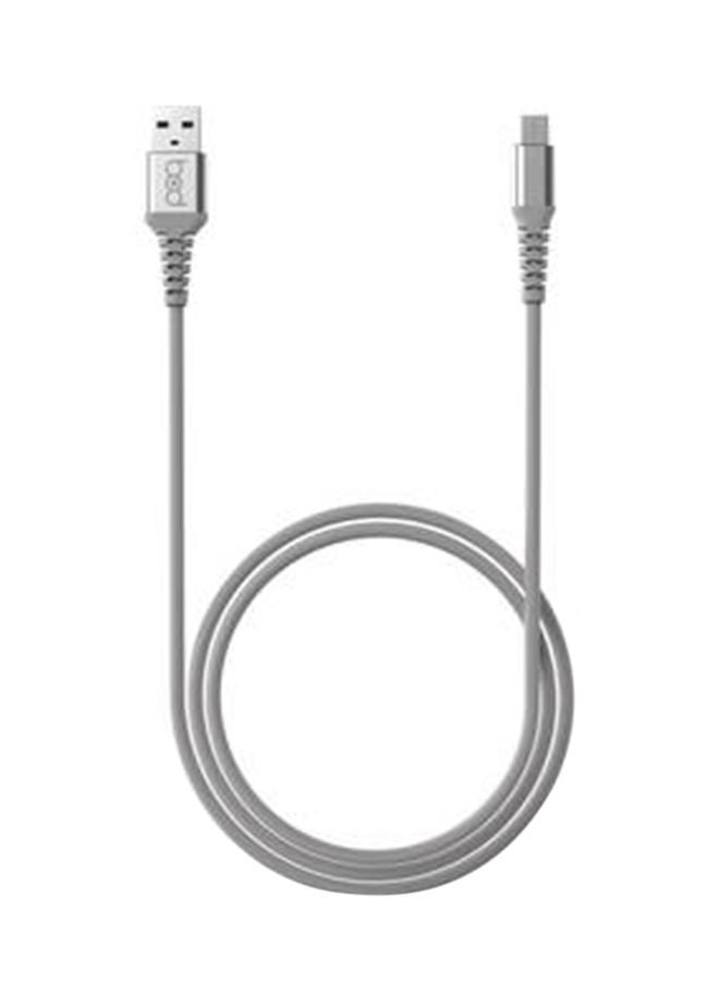 NIBEMINENT Micro USB Data Sync And Charging Cable 1meter White - Image 1