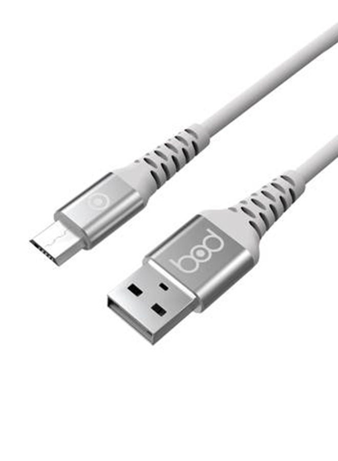 NIBEMINENT Micro USB Data Sync And Charging Cable 1meter White - Image 4