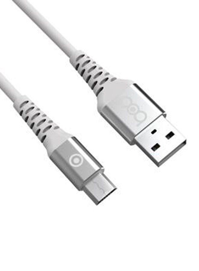 NIBEMINENT Micro USB Data Sync And Charging Cable 1meter White - Image 5