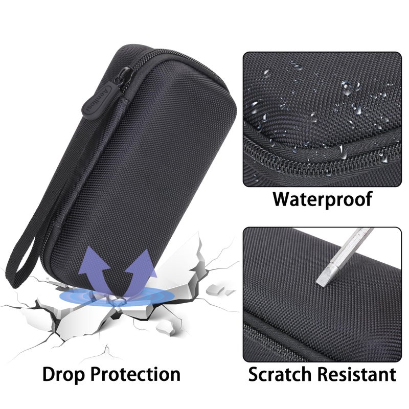 Aenllosi Aenllosi Hard Carrying Case Compatible with Rode Wireless ME Clip/Wireless GO II Dual Channel Compact Digital Wireless Microphone System (black) - Image 4