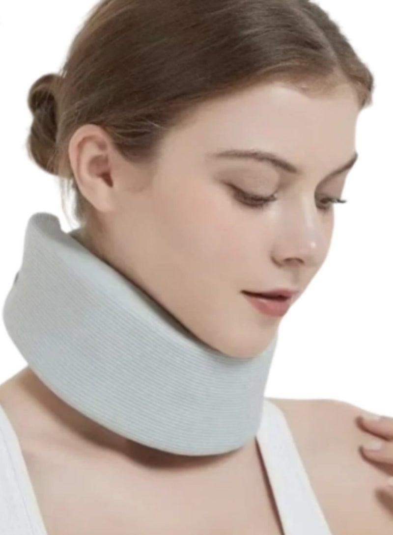Fstyle Neck Brace, Neck Protector, Anti-bowing Cervical Vertebra Traction Corrector, Home Medical Forward Tilt Fixed Support Neck Device - Image 1