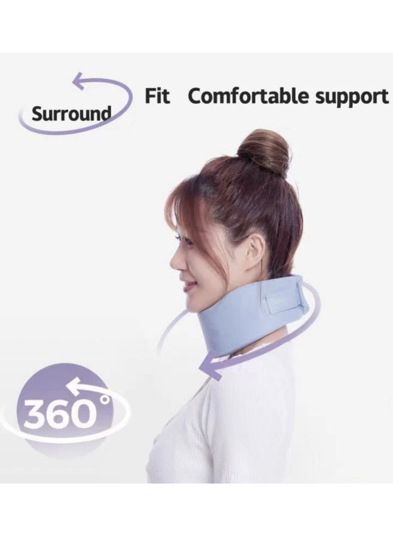 Fstyle Neck Brace, Neck Protector, Anti-bowing Cervical Vertebra Traction Corrector, Home Medical Forward Tilt Fixed Support Neck Device - Image 4