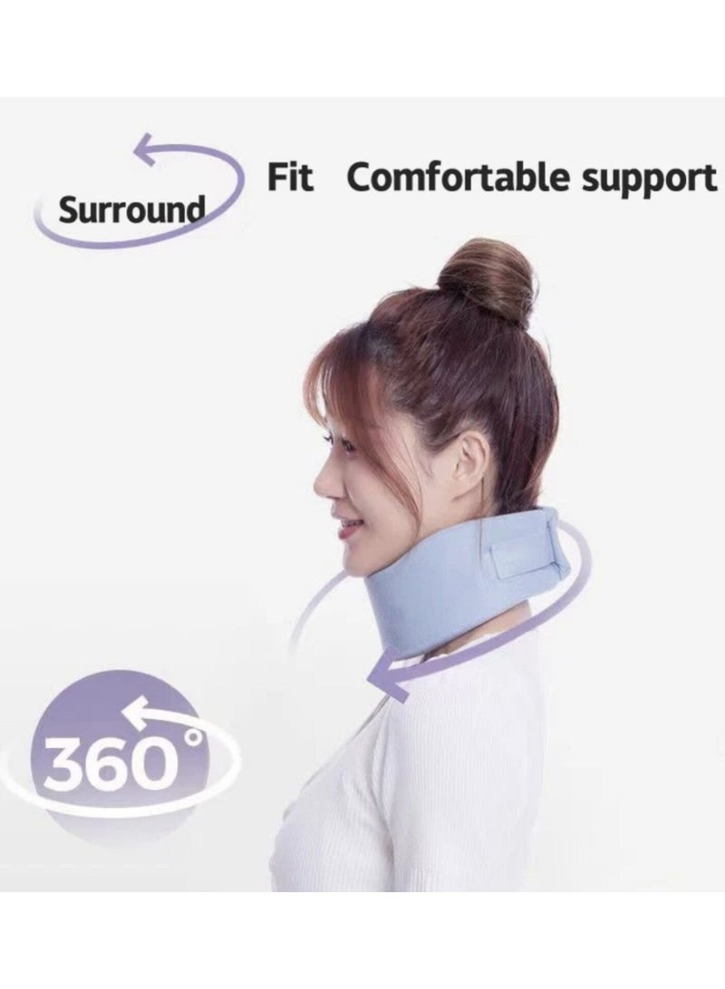 Fstyle Neck Brace, Neck Protector, Anti-bowing Cervical Vertebra Traction Corrector, Home Medical Forward Tilt Fixed Support Neck Device - Image 5