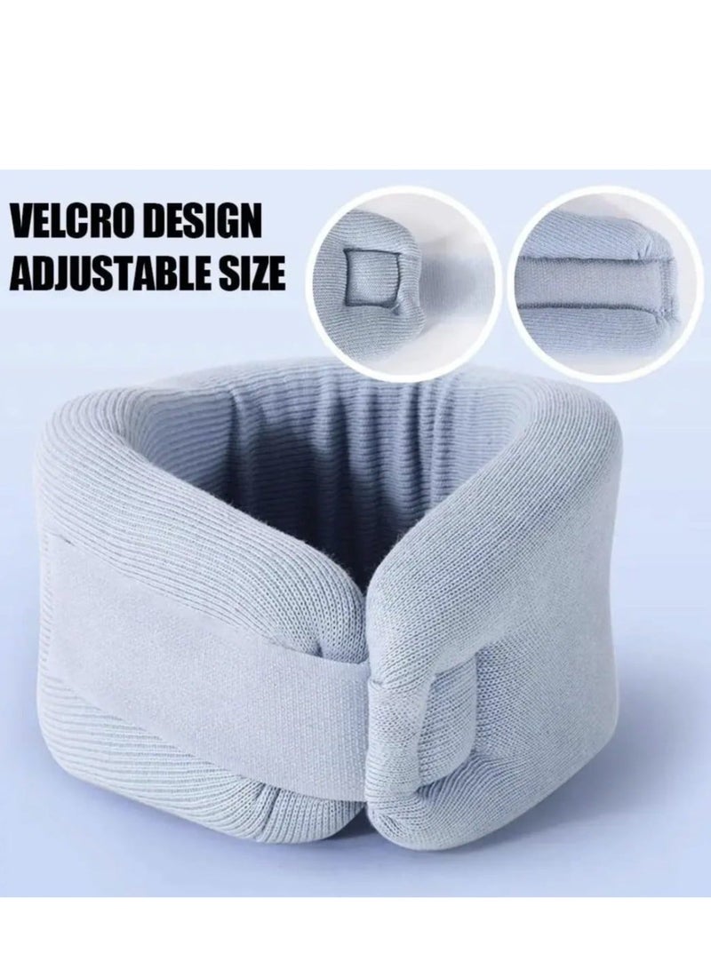 Fstyle Neck Brace, Neck Protector, Anti-bowing Cervical Vertebra Traction Corrector, Home Medical Forward Tilt Fixed Support Neck Device - Image 4