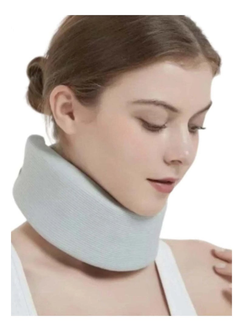 Fstyle Neck Brace, Neck Protector, Anti-bowing Cervical Vertebra Traction Corrector, Home Medical Forward Tilt Fixed Support Neck Device - Image 1