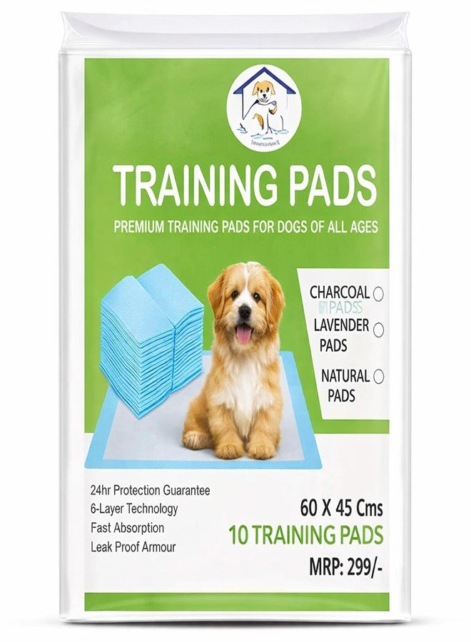 Berlin's PET ACCESSORIES Berlin's Dog Training Pads 60x45 cm Pack of 10 | Puppy Pee Pads with 6-Layer Technology | Fast Absorption, Leak Proof Pet Potty Pads for Dogs of All Ages (60 X 45 Cms) - Image 1