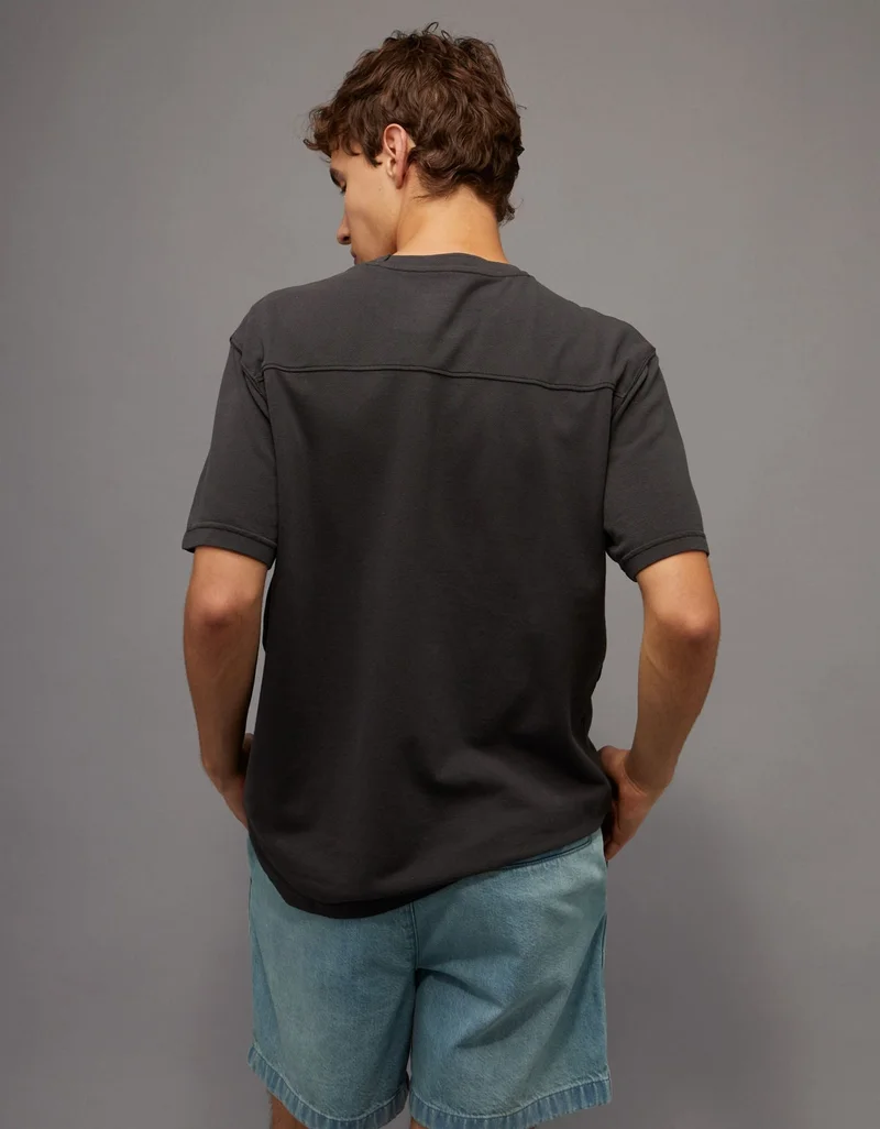 American Eagle AE Short-Sleeve Pique T-Shirt
