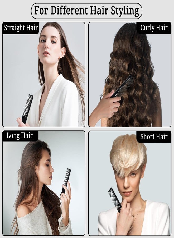 SIMPOR 2 Pcs Teasing Comb with Metal Pick, Lift Teasing Combs for Women, Lift Hair Comb for Hair Styling - Image 4