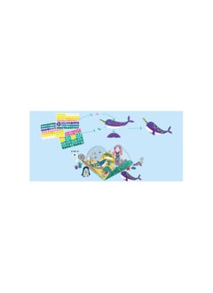 Avenir Avenir Stick 'N Play Series - Polar & Sea Animals | 200+ Reusable Stickers for Endless Fun! Create Play Scenes with 8 Illustrated Theme Cards, Make Your Own Animal Figures | For Kids 3+  - Image 4