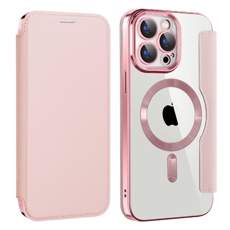 MagSafe Case, Shockproof Cover for iPhone 15 / 15 Plus / 15 Pro / 15 Pro Max, Pink, Strong Magnetic, Drop Protection - Veloris - Image 1